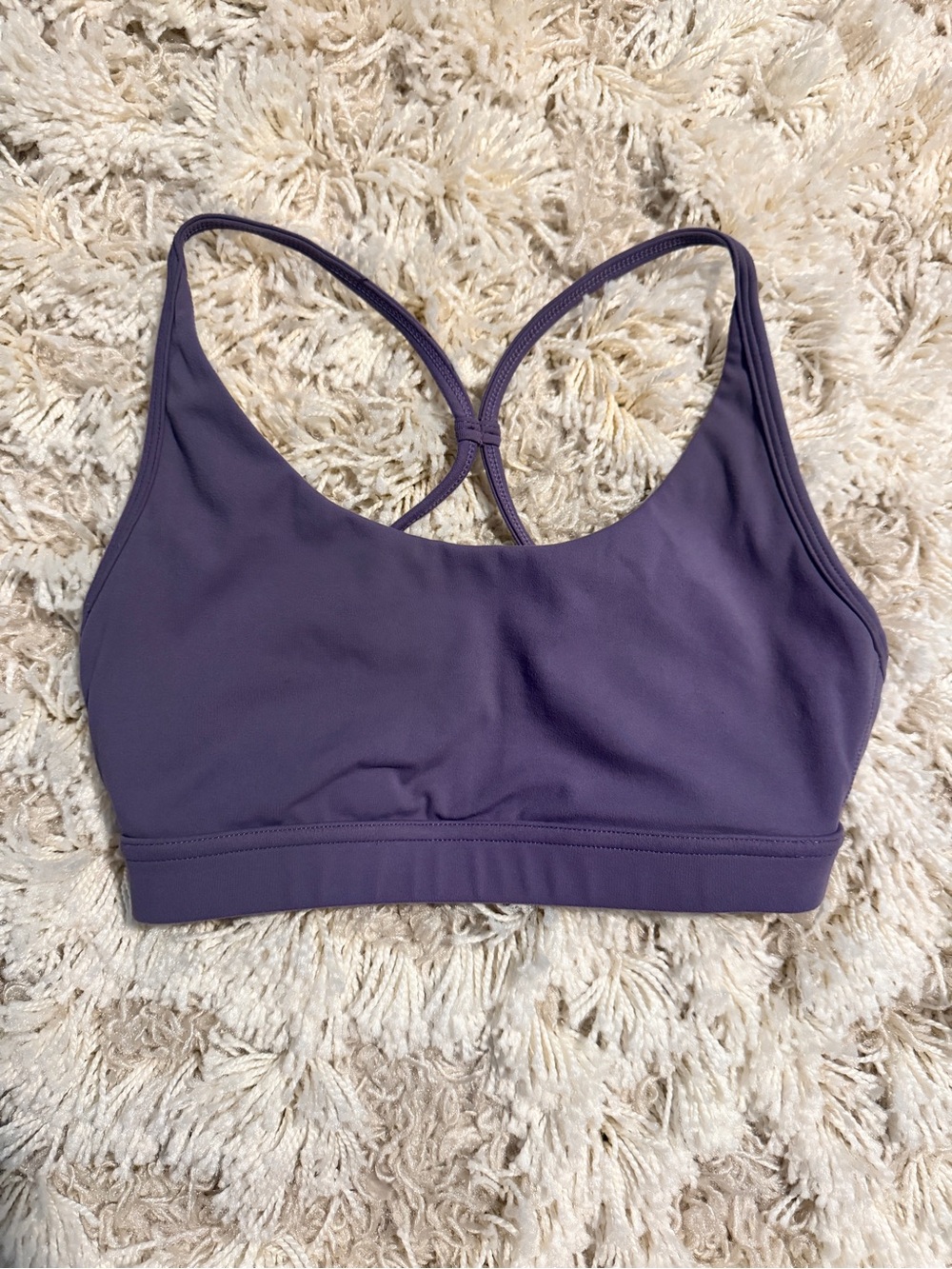 P'tula Dusty Purple Crossback Sports Bra